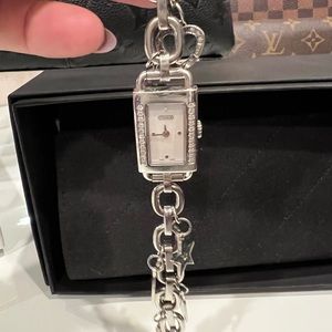 Coach bracelet watch with charms
